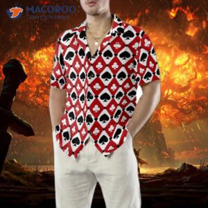 luxury casino gambling poker hawaiian shirt 4