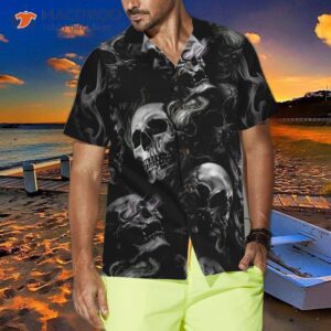 Luxury Skull Smoke V2 Hawaiian Shirt