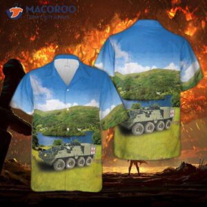 M1133 Medical Evacuation Vehicle Hawaiian Shirt