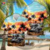 M4a3e8 “easy 8” Sherman Tank Wwii Hawaiian Shirt