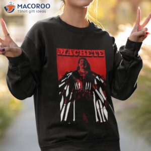 machete red graphic danny trejo shirt sweatshirt 2