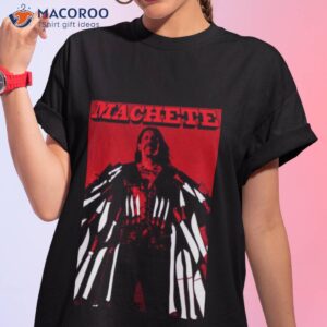 machete red graphic danny trejo shirt tshirt 1