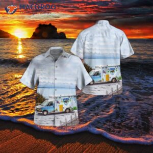 Mackinac Island, Michigan Ems Hawaiian Shirt