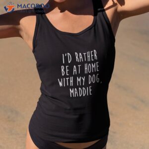 maddie dog name shirt gift tank top 2