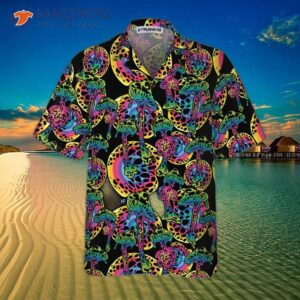 magic mushroom seamless pattern hawaiian shirt unique print shirt 2