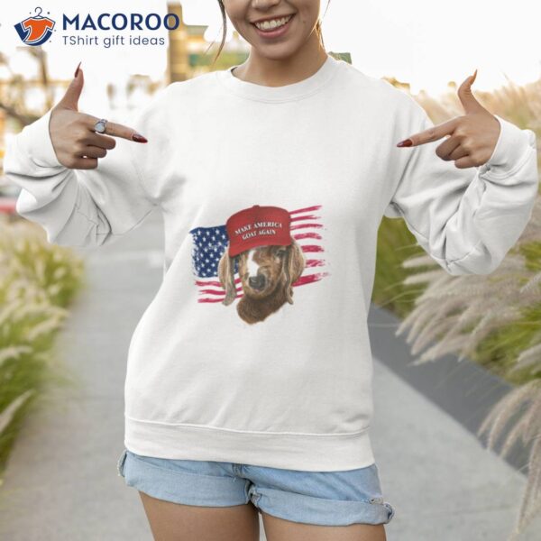 Make America Goat Again Boer Kid Goashirt