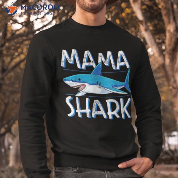 Mama Shark T Shirt Family Matching Mommy Mom Jawsome