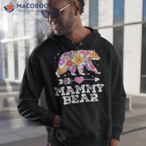 Mammy Bear Floral Mother’s Day Funny Matching Family Shirt