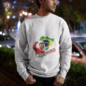 man utds brazilian casemiro shirt sweatshirt