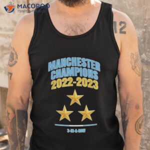 manchester champions 2022 2023 shirt tank top