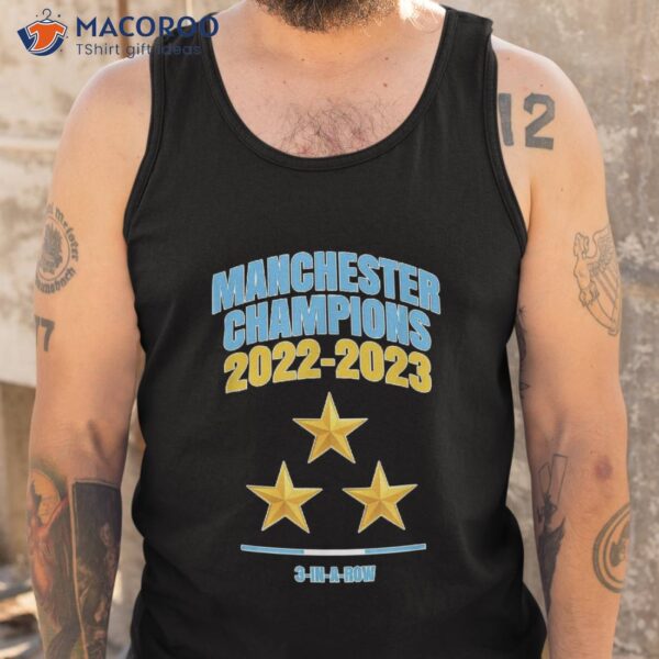 Manchester Champions 2022-2023 Shirt