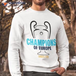manchester champions of europe 2022 2023 shirt sweatshirt