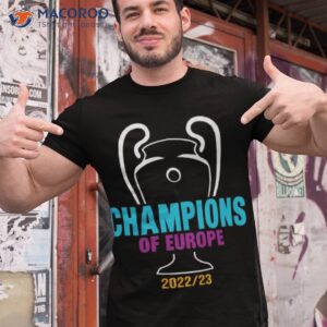 manchester champions of europe 2022 2023 shirt tshirt 1