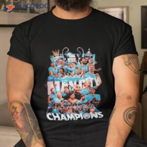 manchester city 2023 sampiyon champions shirt tshirt