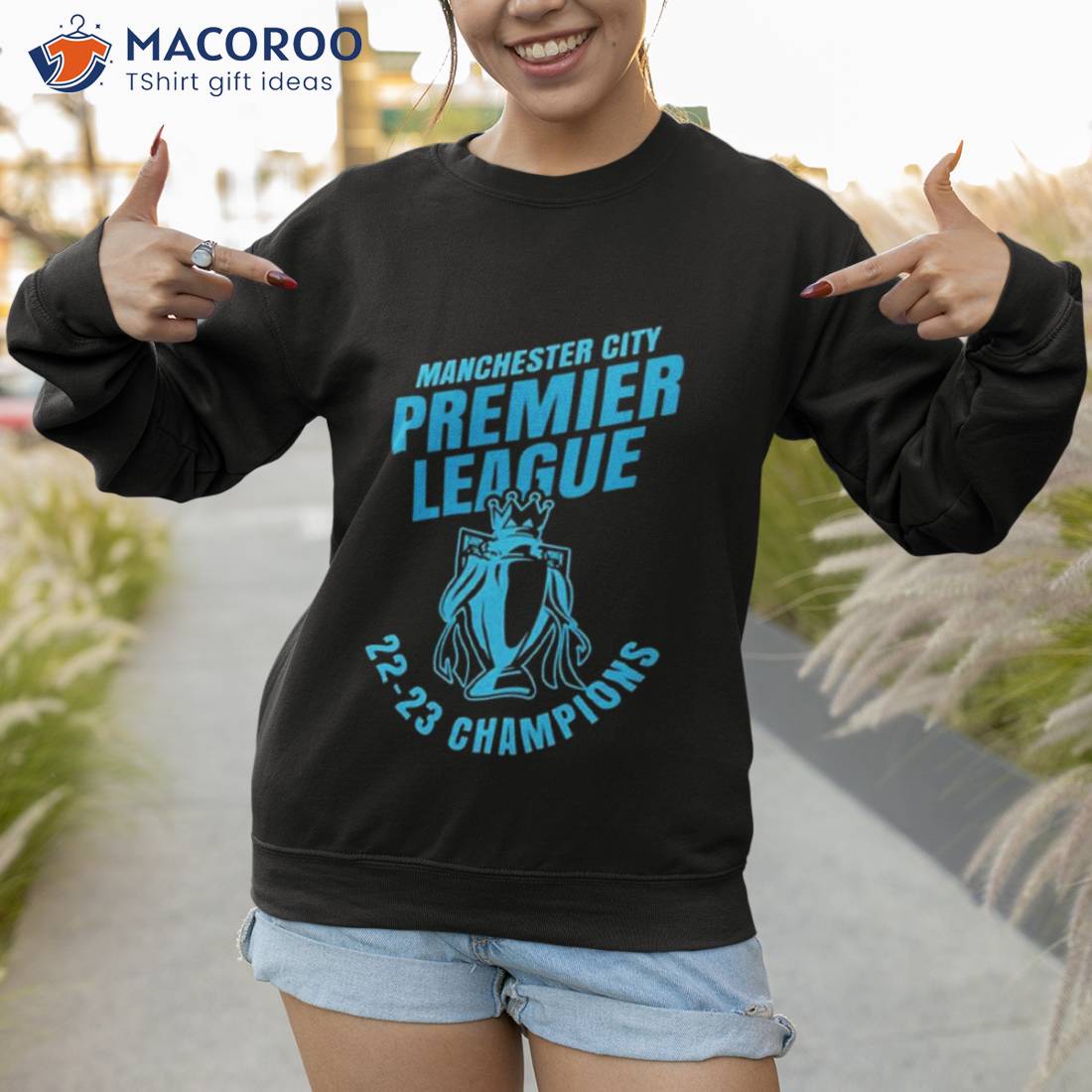 Manchester City 22/23 Premier League Champions Tee