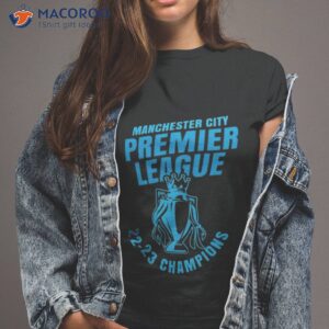 manchester city premier league champions 2023 trendy for soccer lover shirt tshirt 2
