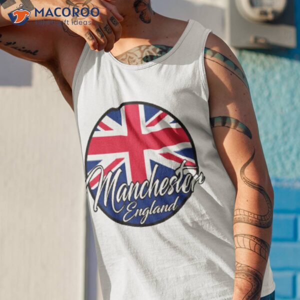 Manchester England Union Jack Shirt