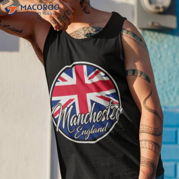 Manchester England Union Jack Shirt