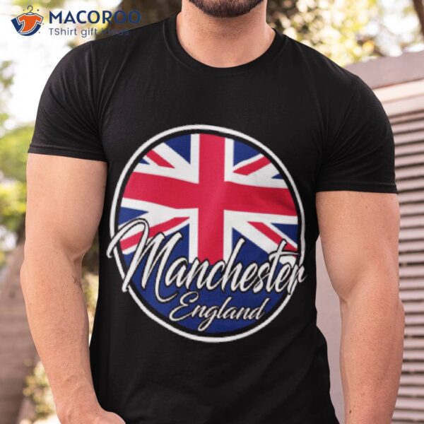 Manchester England Union Jack Shirt