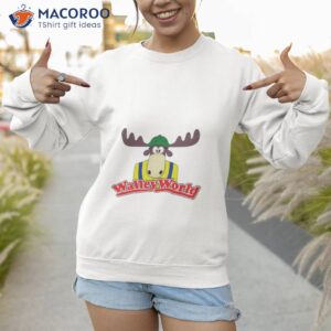 marty moose the mascot walley world logo shirt sweatshirt 1