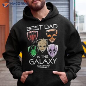 marvel guardians best dad father s day graphic shirt hoodie
