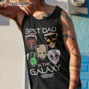 marvel guardians best dad father s day graphic shirt tank top 1