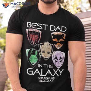marvel guardians best dad father s day graphic shirt tshirt