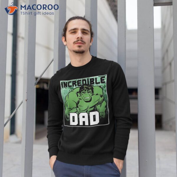 Marvel Hulk Father’s Day Incredible Dad Graphic Shirt