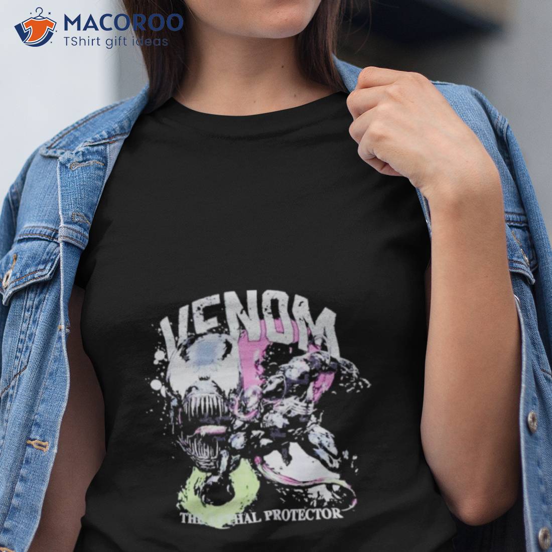 Marvel Spiderman Venom Portraishirt Marvel Spiderman Venom Portraishirt