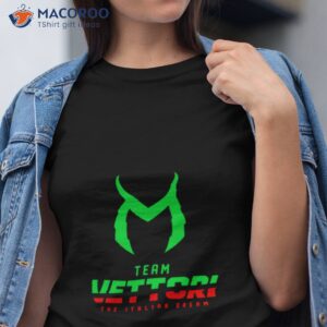 marvin vettori the italian dream team shirt tshirt