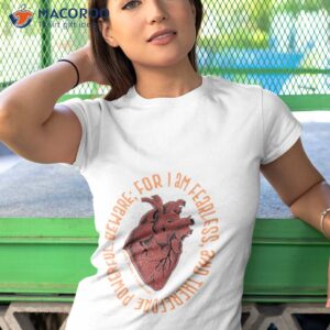 mary shelley fearless heart shirt tshirt 1