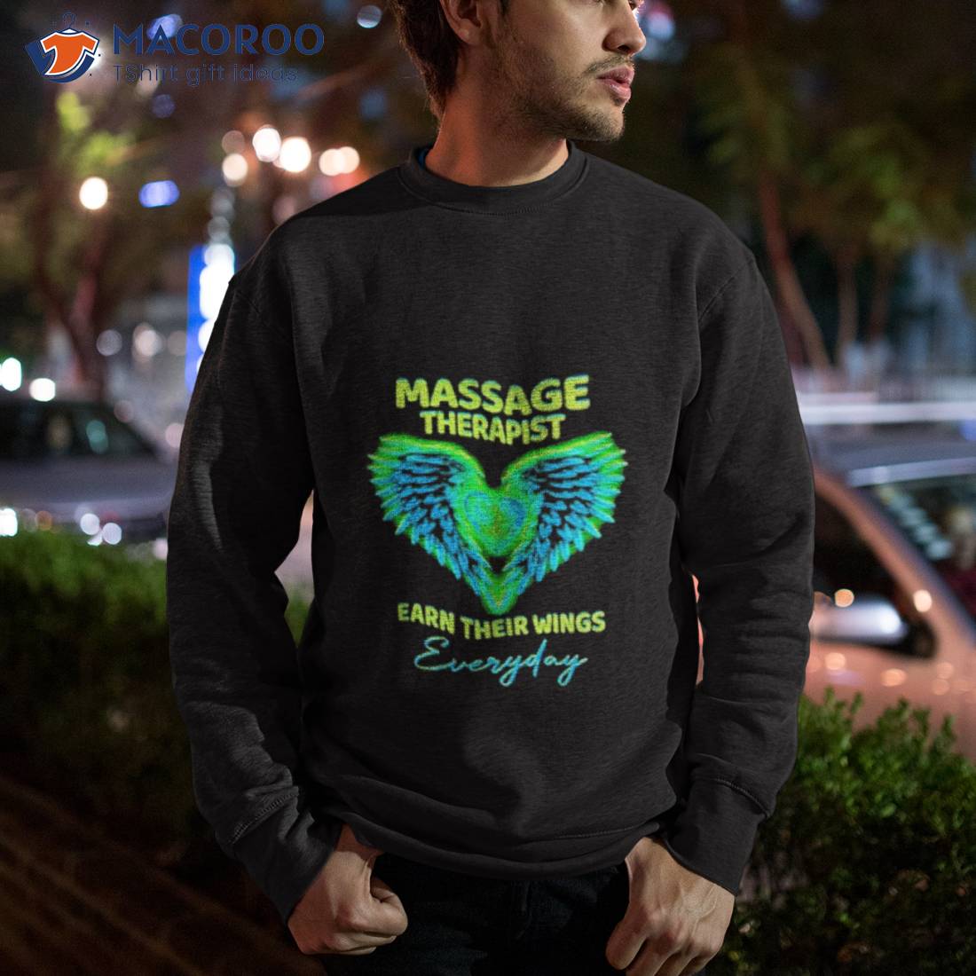 Massage sweatshirts 