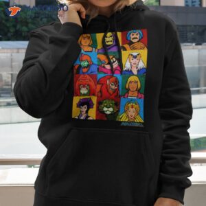 masters of the universe character heads shirt hoodie