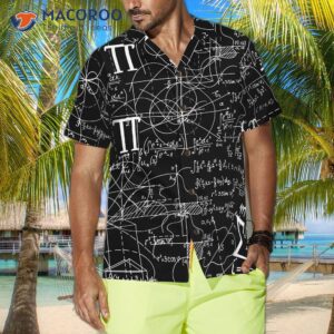 math lover seamless pattern hawaiian shirt 3