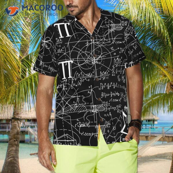 Math Lover Seamless Pattern Hawaiian Shirt