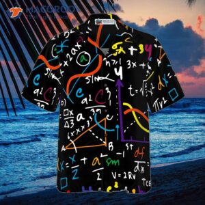 math teacher s seamless pattern hawaiian shirt 2