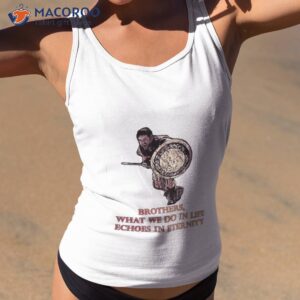 Maximus Quote Gladiator Tribute Shirt