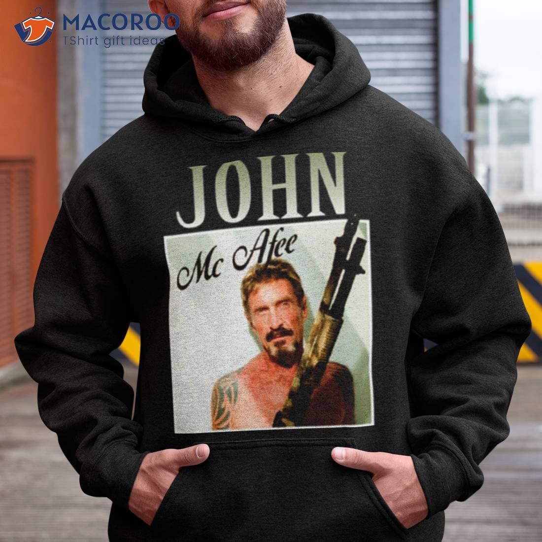Mcafee Guns Design John Mcafee Shirt Mcafee Guns Design John Mcafee Shirt