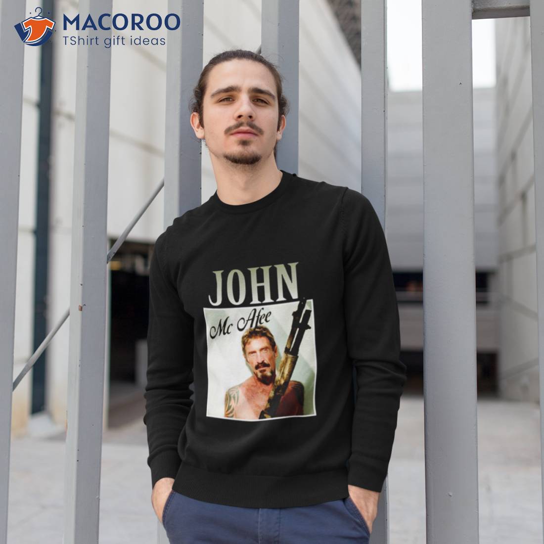 Mcafee Guns Design John Mcafee Shirt Mcafee Guns Design John Mcafee Shirt