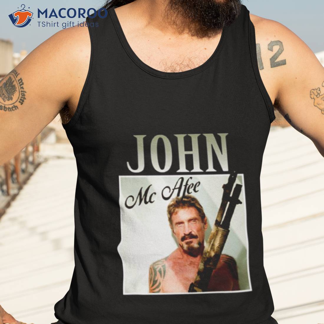 Mcafee Guns Design John Mcafee Shirt Mcafee Guns Design John Mcafee Shirt