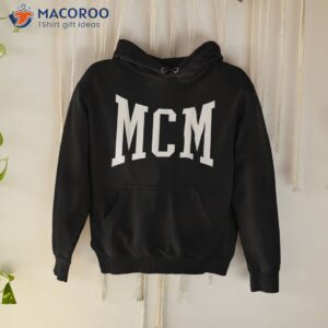 mcm arch vintage college athletic sports shirt hoodie