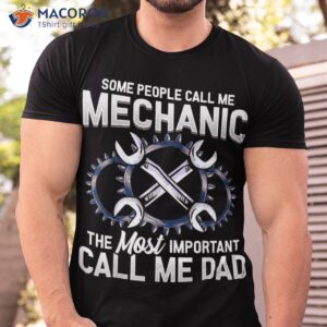 mechanic dad mechanics fathers day dads birthday gift shirt tshirt