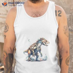 mechanical dinosaur from transformers shirt tank top