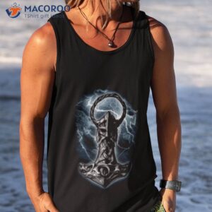 Medieval Thor’s Hammer Mjlnir Norse War God Of Asgard Shirt 3 medieval thors hammer mjolnir norse war god of asgard shirt tank top