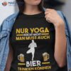 Meditating Beer Yoga Shirt