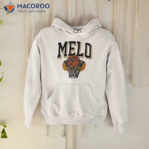 melo los angeles basketball shirt hoodie