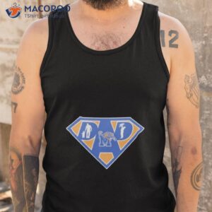 memphis tigers super dad shirt tank top
