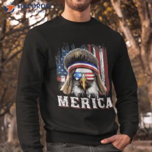 merica eagle mullet shirt 4th of july american flag sweatshirt