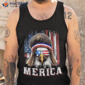 merica eagle mullet shirt 4th of july american flag tank top