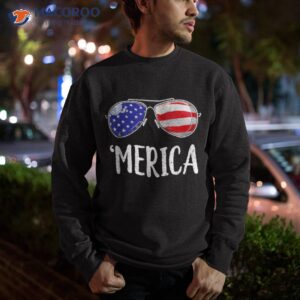 merica flag sunglasses t shirt patriotic 4th of july sweatshirt